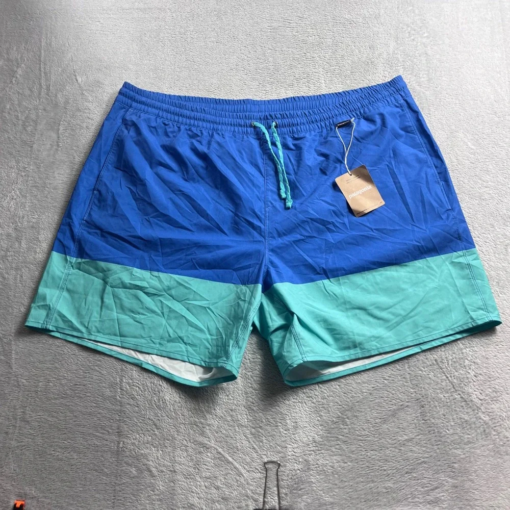 Patagonia Mens Hydrolock Valley Shorts 16 Schooner Blue SZBA XXL 86435 NEW